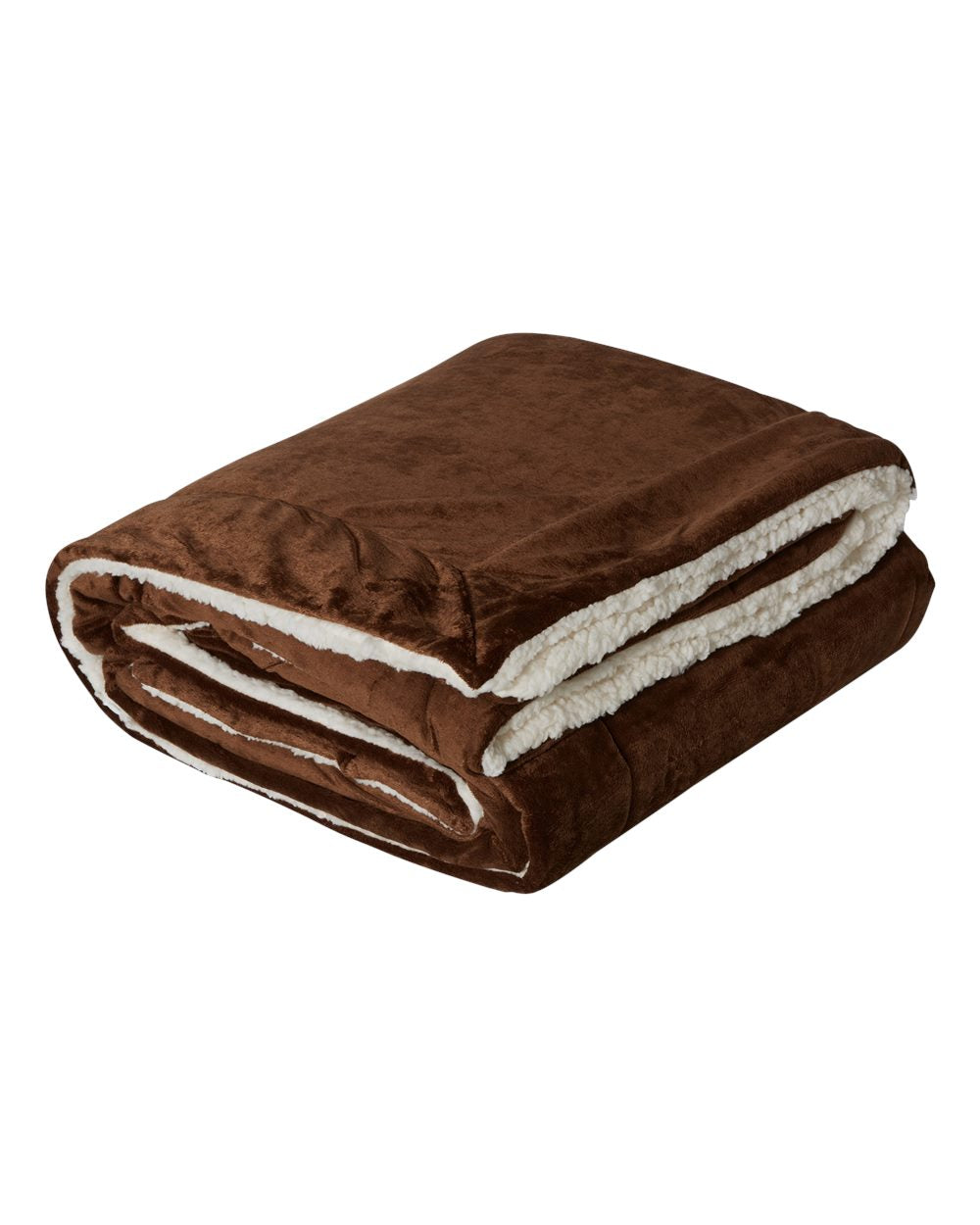 Alpine Fleece - Oversized Mink Sherpa Blanket - 8726