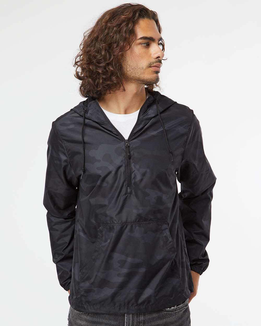 Independent Trading Co. - Unisex Lightweight Quarter-Zip Windbreaker Pullover Jacket - EXP54LWP