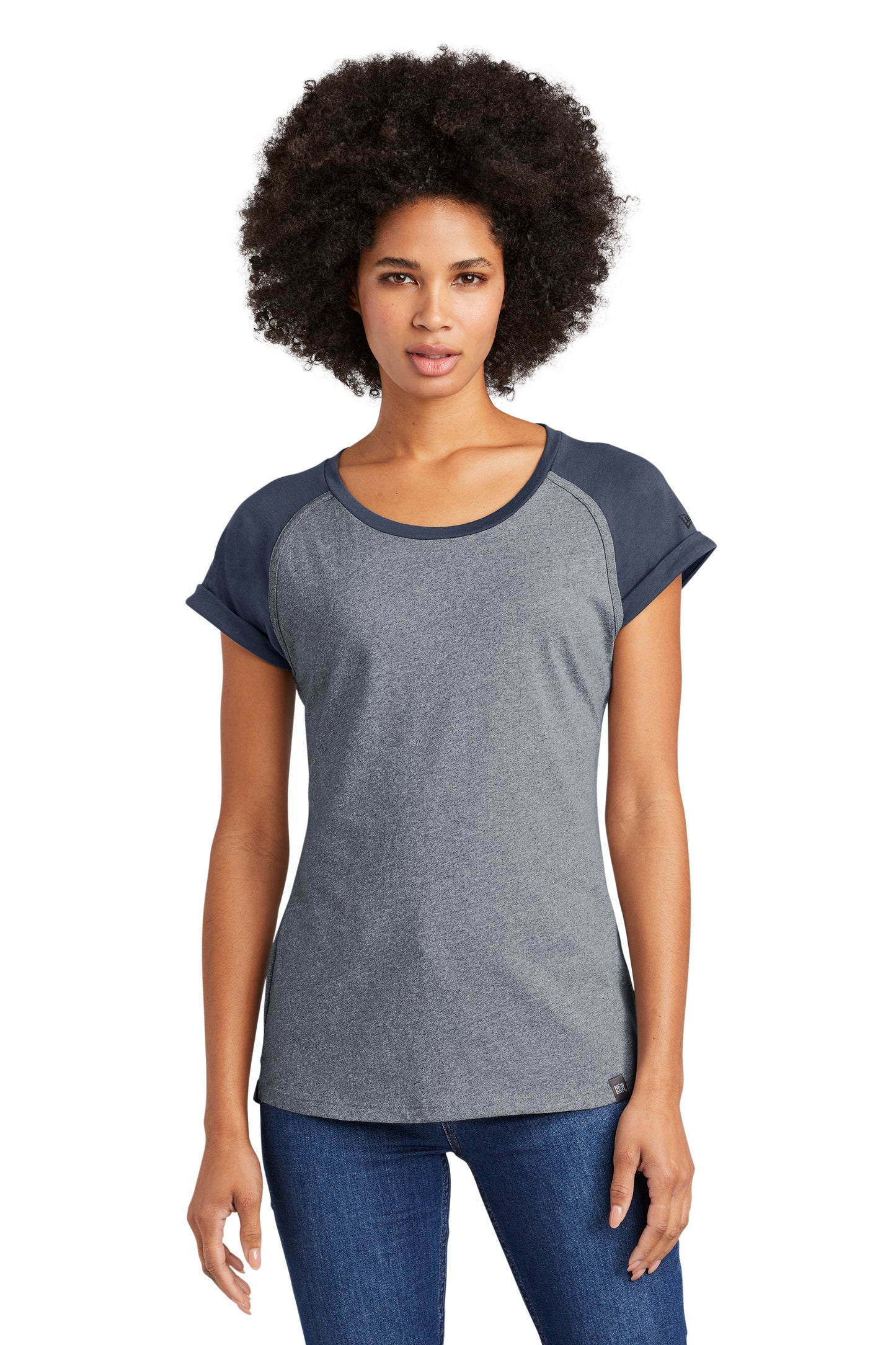 New Era® Ladies Heritage Blend Varsity Tee