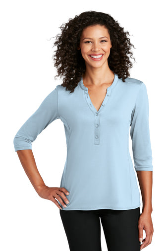 Port Authority ® Ladies UV Choice Pique Henley