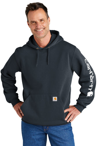 Carhartt® Midweight Hooded Logo Sweatshirt