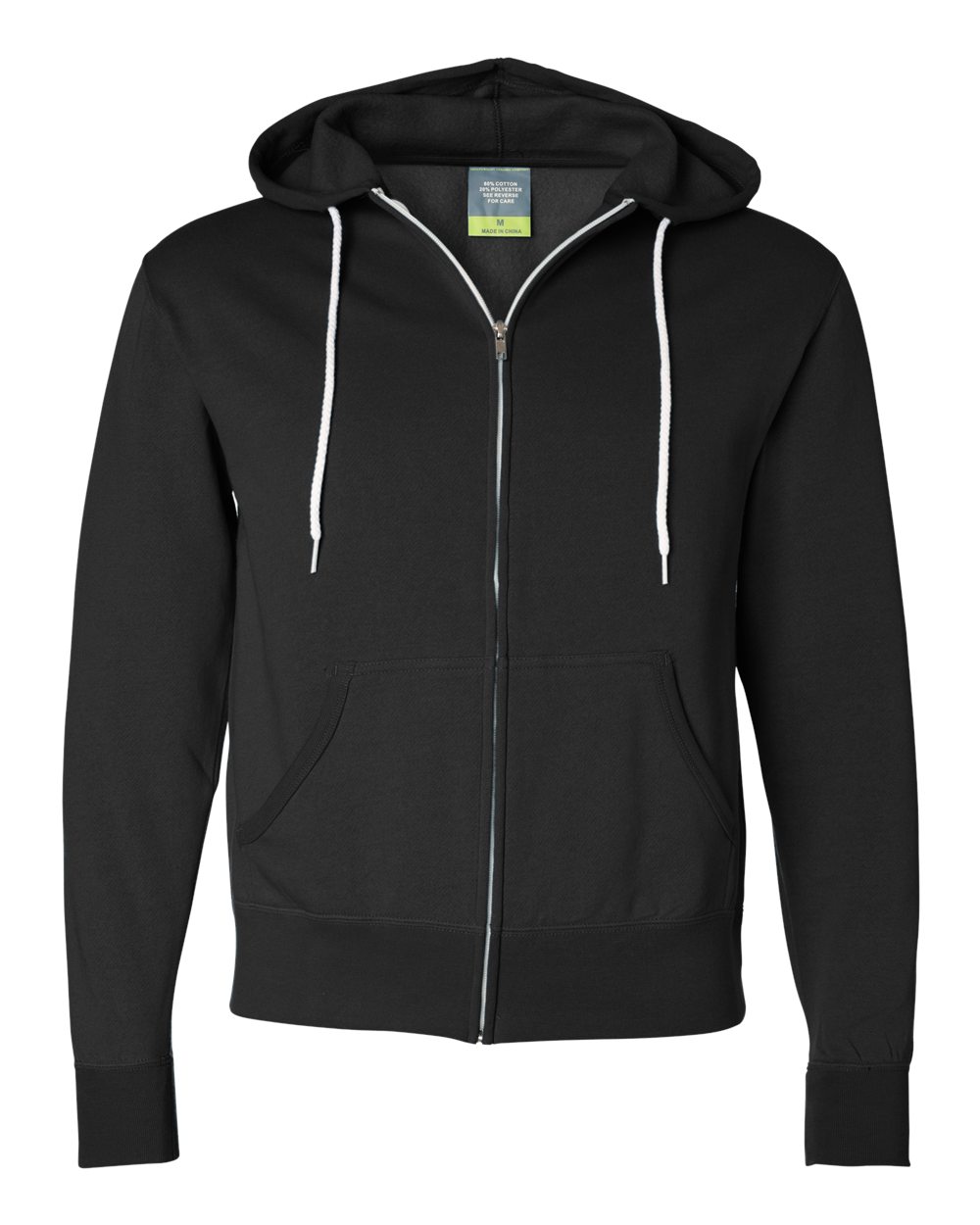 Independent Trading Co. - Unisex Lightweight Full-Zip Hooded Sweatshirt