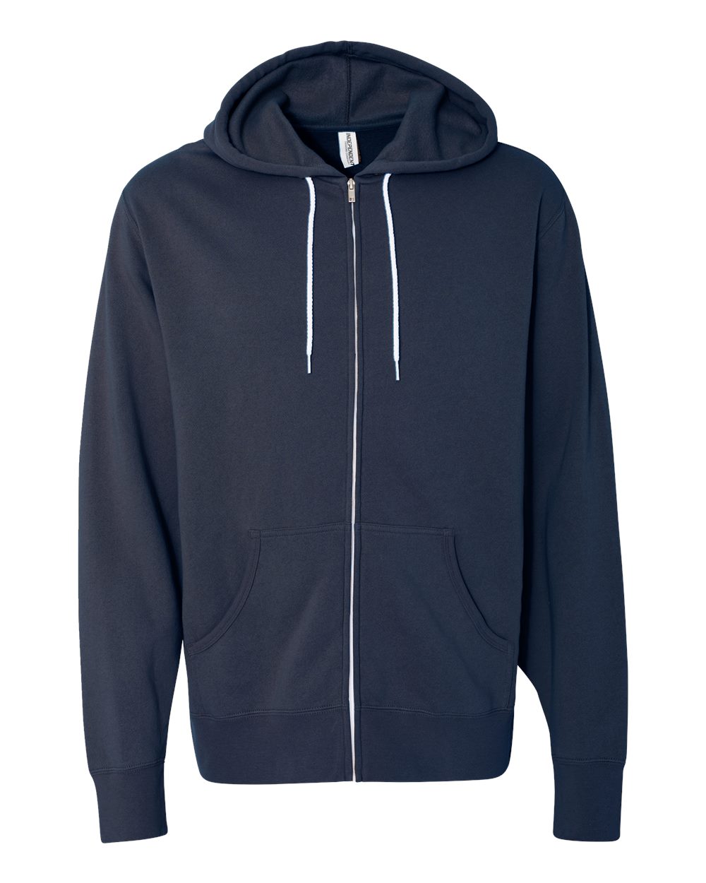 Independent Trading Co. - Unisex Lightweight Full-Zip Hooded Sweatshirt