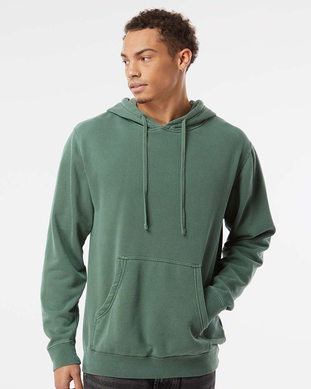 Independent Trading Co. - Unisex Midweight Pigment-Dyed Hooded Sweatshirt - PRM4500