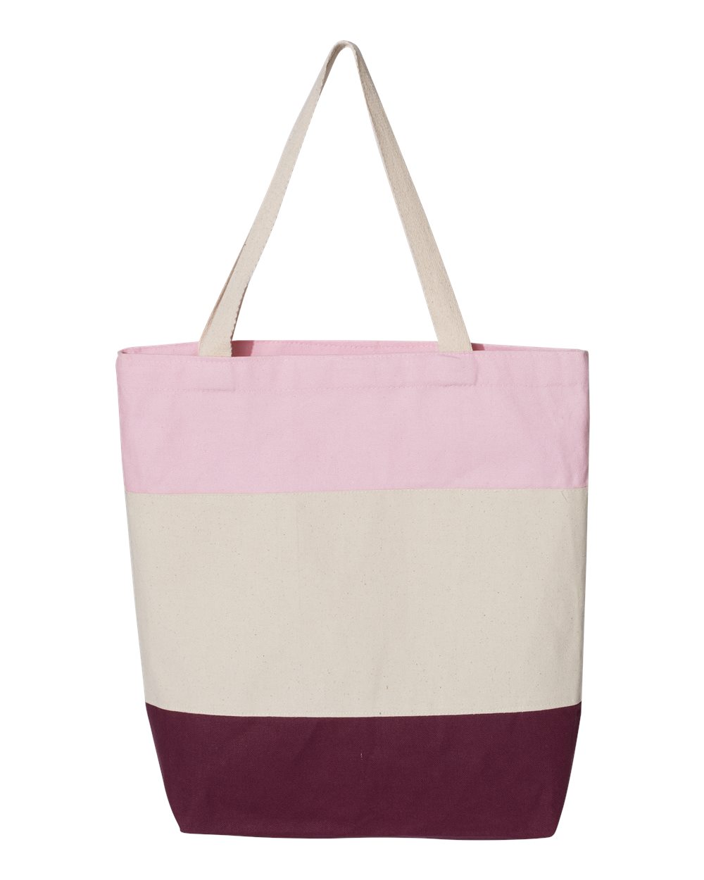 Q-Tees - 11L Tri-Color Tote - Q125900