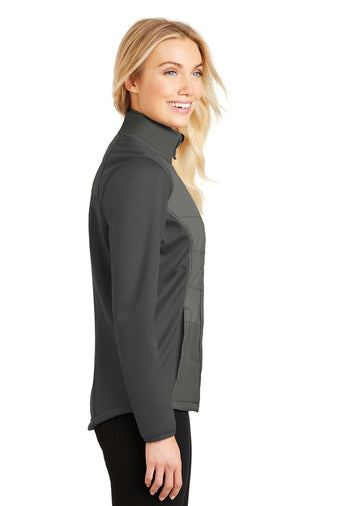 Port Authority® Ladies Hybrid Soft Shell Jacket