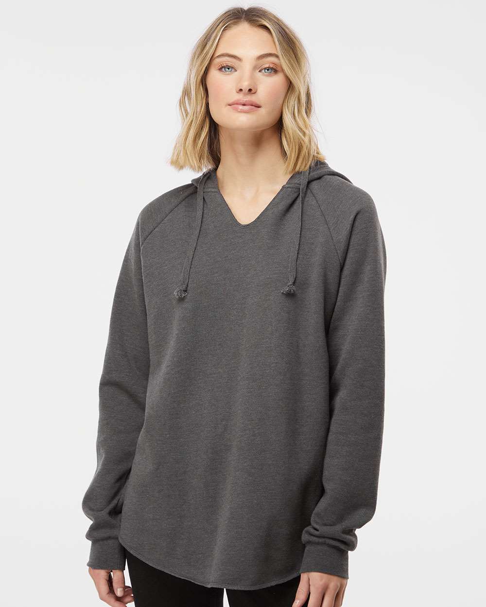 Independent Trading Co. - Women’s Lightweight California Wave Wash Hooded Sweatshirt - PRM2500