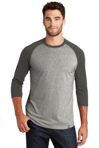 New Era® Heritage Blend 3/4-Sleeve Baseball Raglan Tee