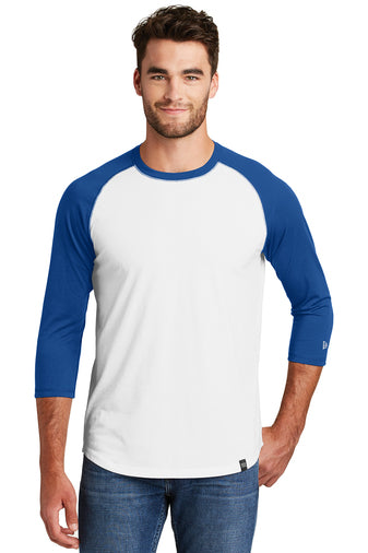 New Era® Heritage Blend 3/4-Sleeve Baseball Raglan Tee