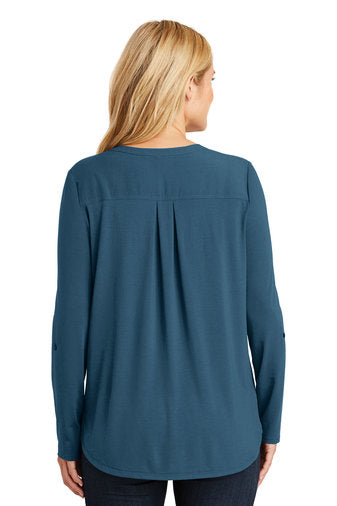 Port Authority® Ladies Concept Henley Tunic