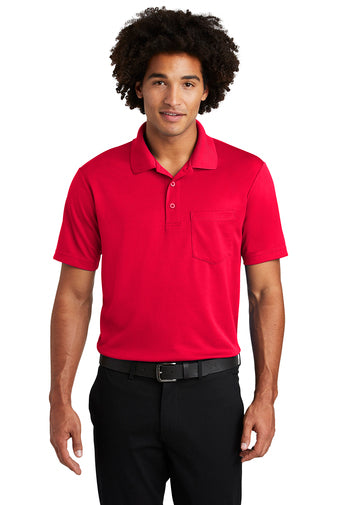 Sport-Tek ® PosiCharge ® RacerMesh ® Pocket Polo