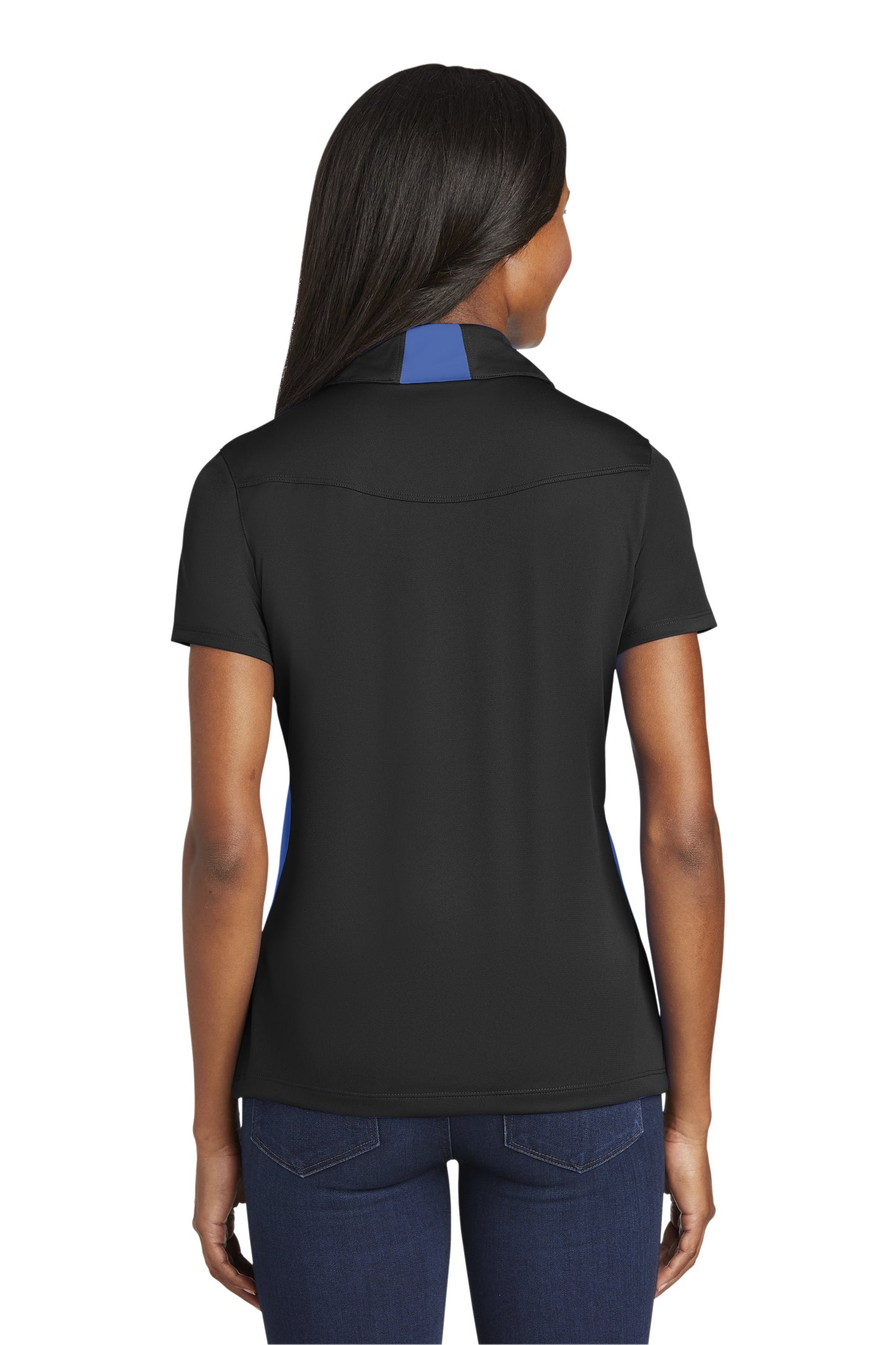 Sport-Tek® Ladies Side Blocked Micropique Sport-Wick® Polo