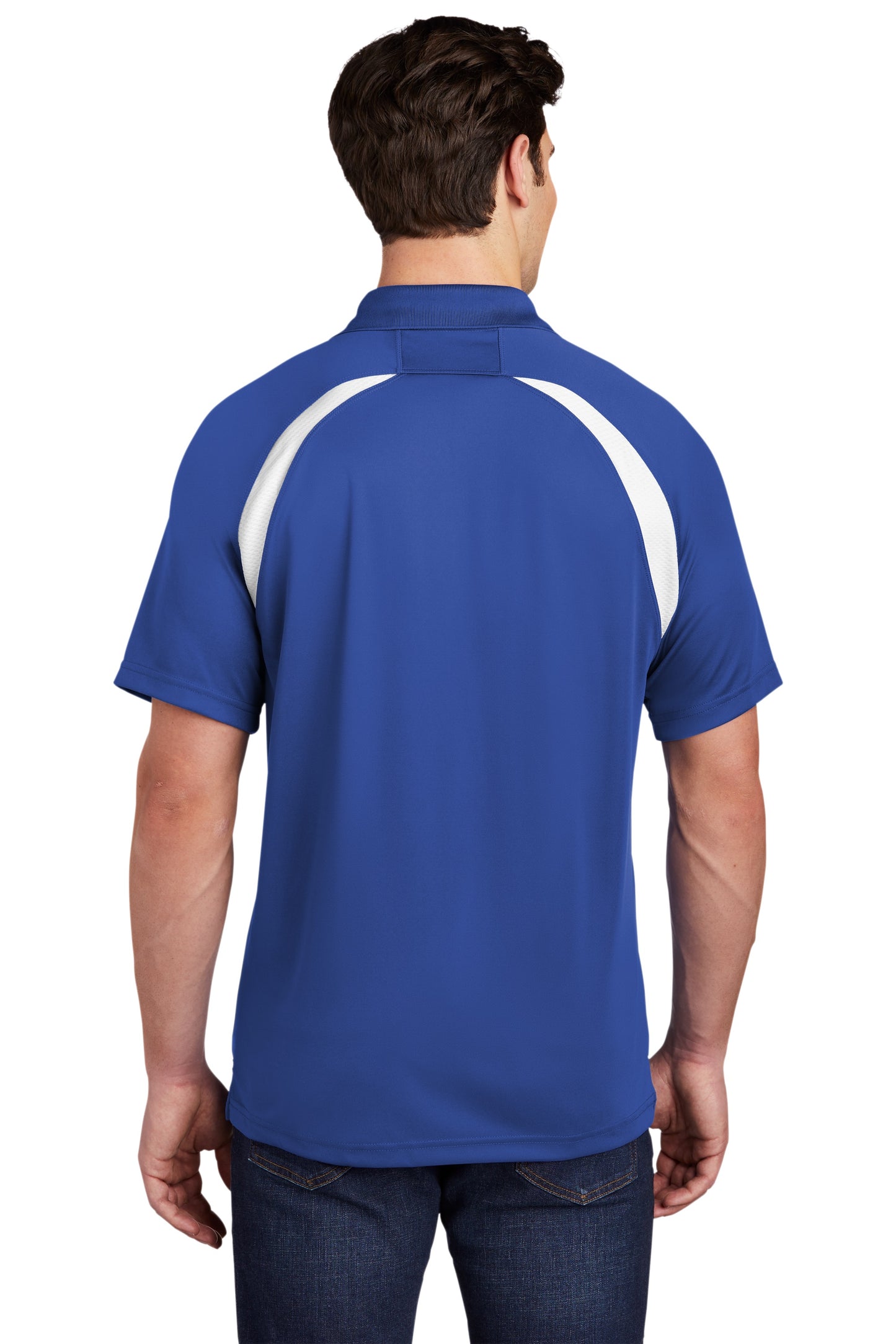 Sport-Tek® Dry Zone® Colorblock Raglan Polo